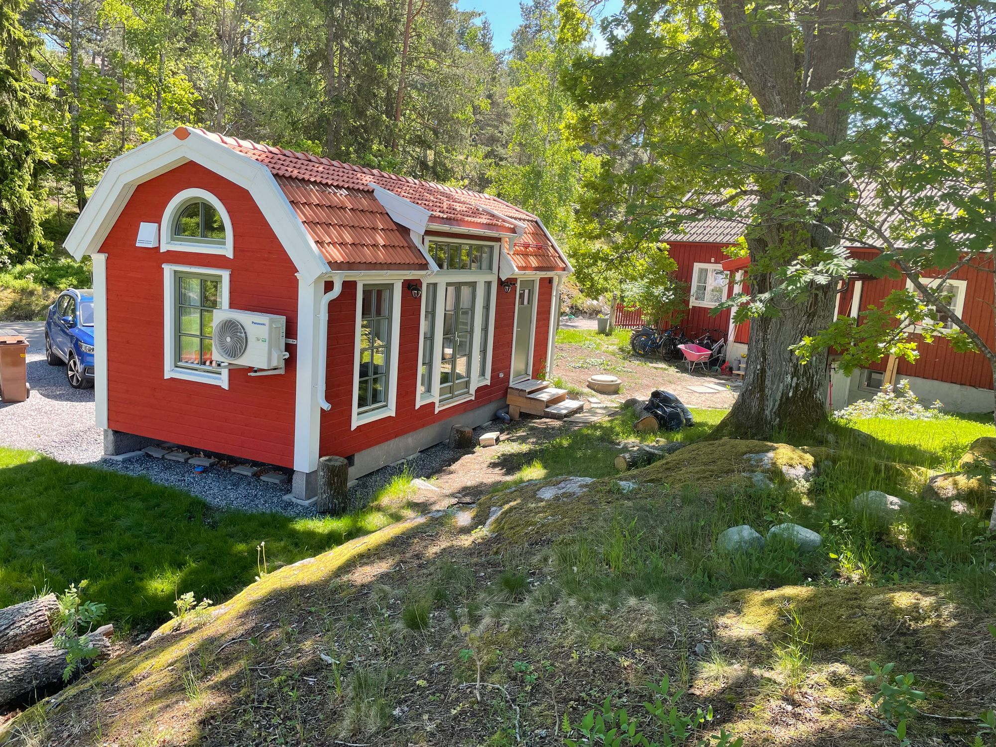 Nybyggt Attefallshus i Stockholms skärgård,Vaxholm – bild 4 av 12