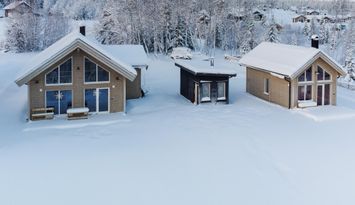 Storhus & Lillhus (8+2 bäddar) med vedeldad bastu