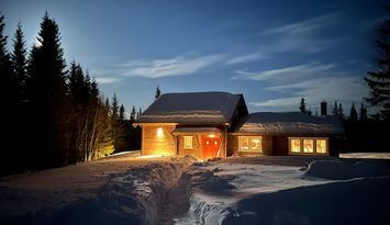 Fjällstuga Trillevallen - timmerstuga