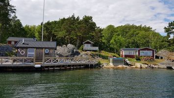 Skärgårdsdröm. Egen strandtomt på Ängsholmen.