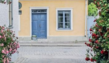 Visby innerstad, Gotland, Hund ok!