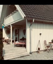 House near Tylösand, golf and salt baths