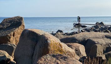 Hus nära Tylösand, golf o salta bad
