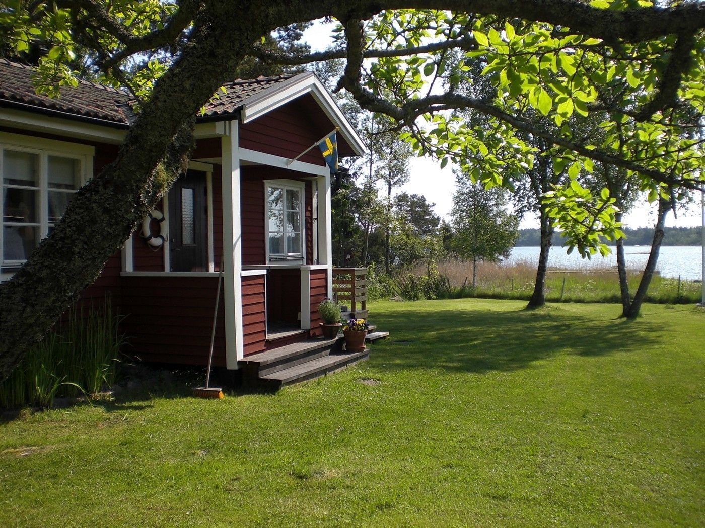 Havsnära läge vid Högklykefjärden på Gräsö