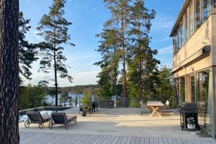 Arkitektritad dröm på Värmdö