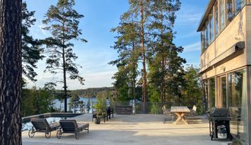 Arkitektritad dröm på Värmdö