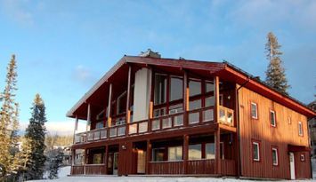 Åre Björnen magisk utsikt med ski-in/out.