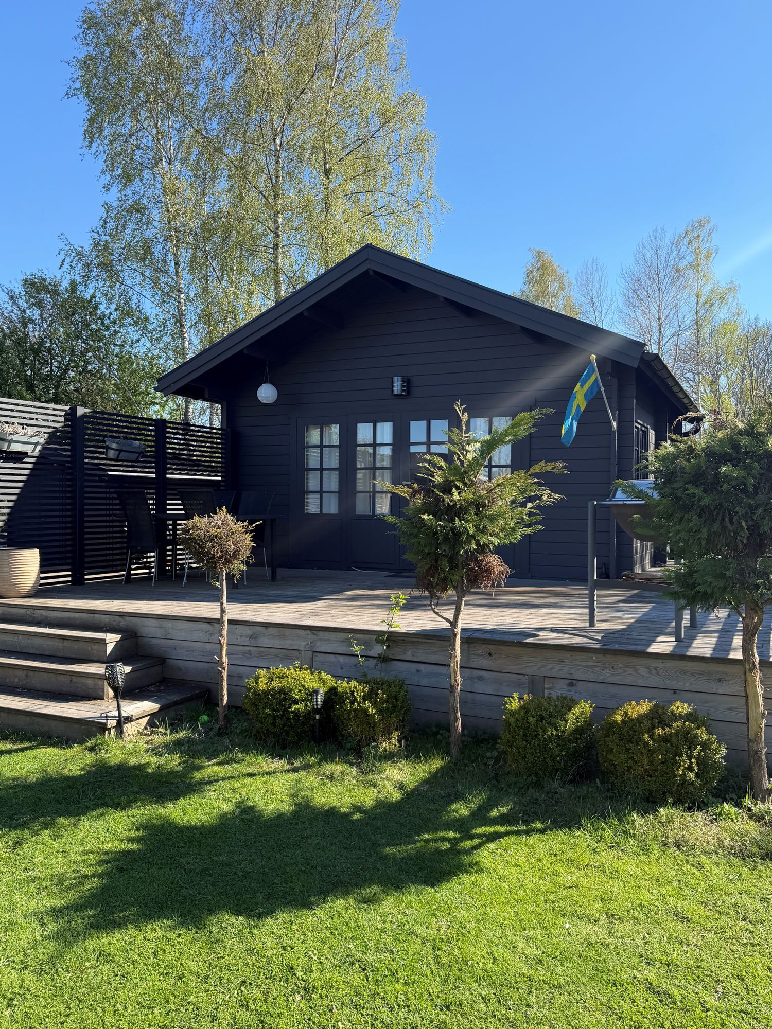 Fin stuga mitt i natursköna skärgården