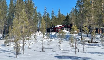 Mysig fjällstuga med avskilt läge,nära skidområden