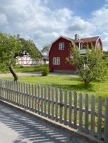 House by the river Mörrumsån