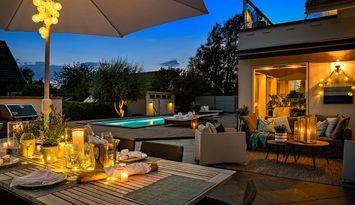 Härlig poolvilla med uppvärmd pool vid Apelviken