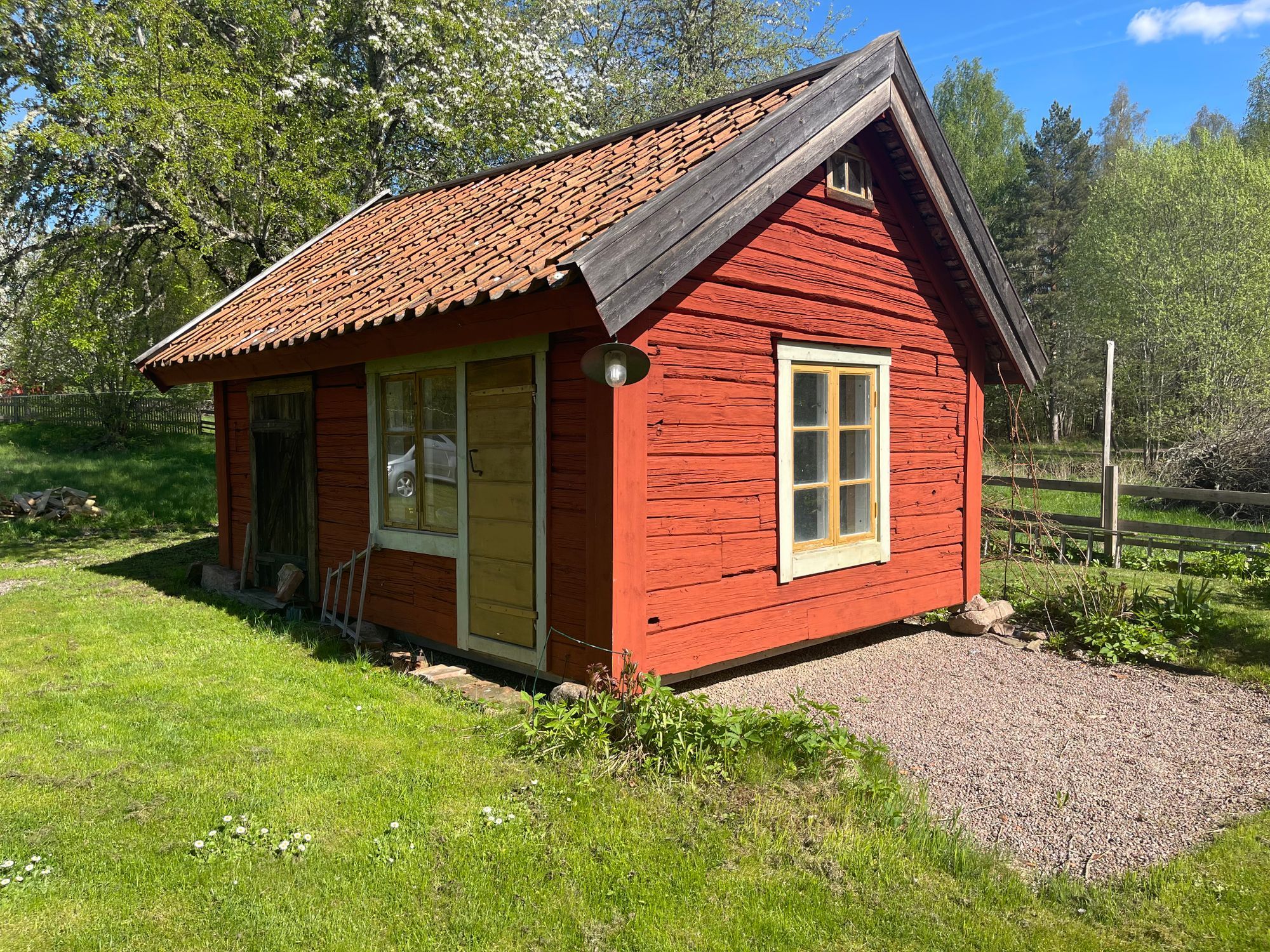 Panorama över sjön med egen brygga – bild 23 av 24