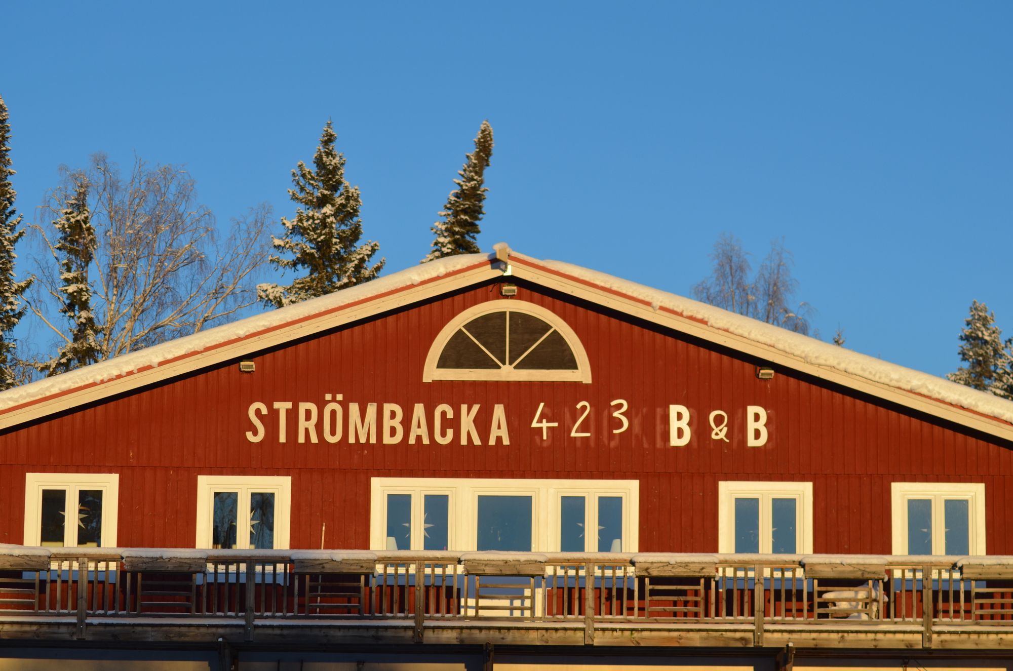 Välkommen till sjön i Strömbacka