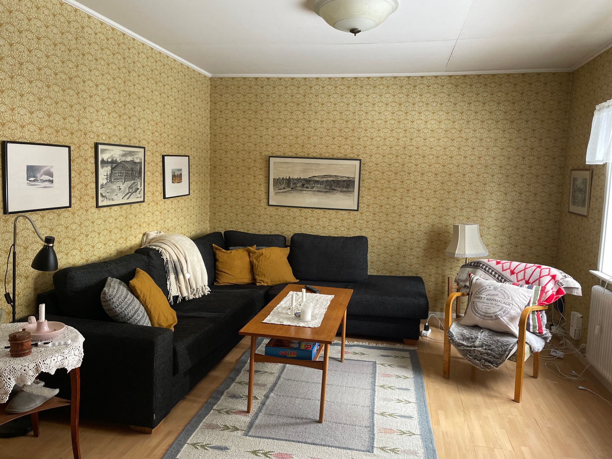 Mysig stuga i Ljungdalsfjällen – bild 6 av 11
