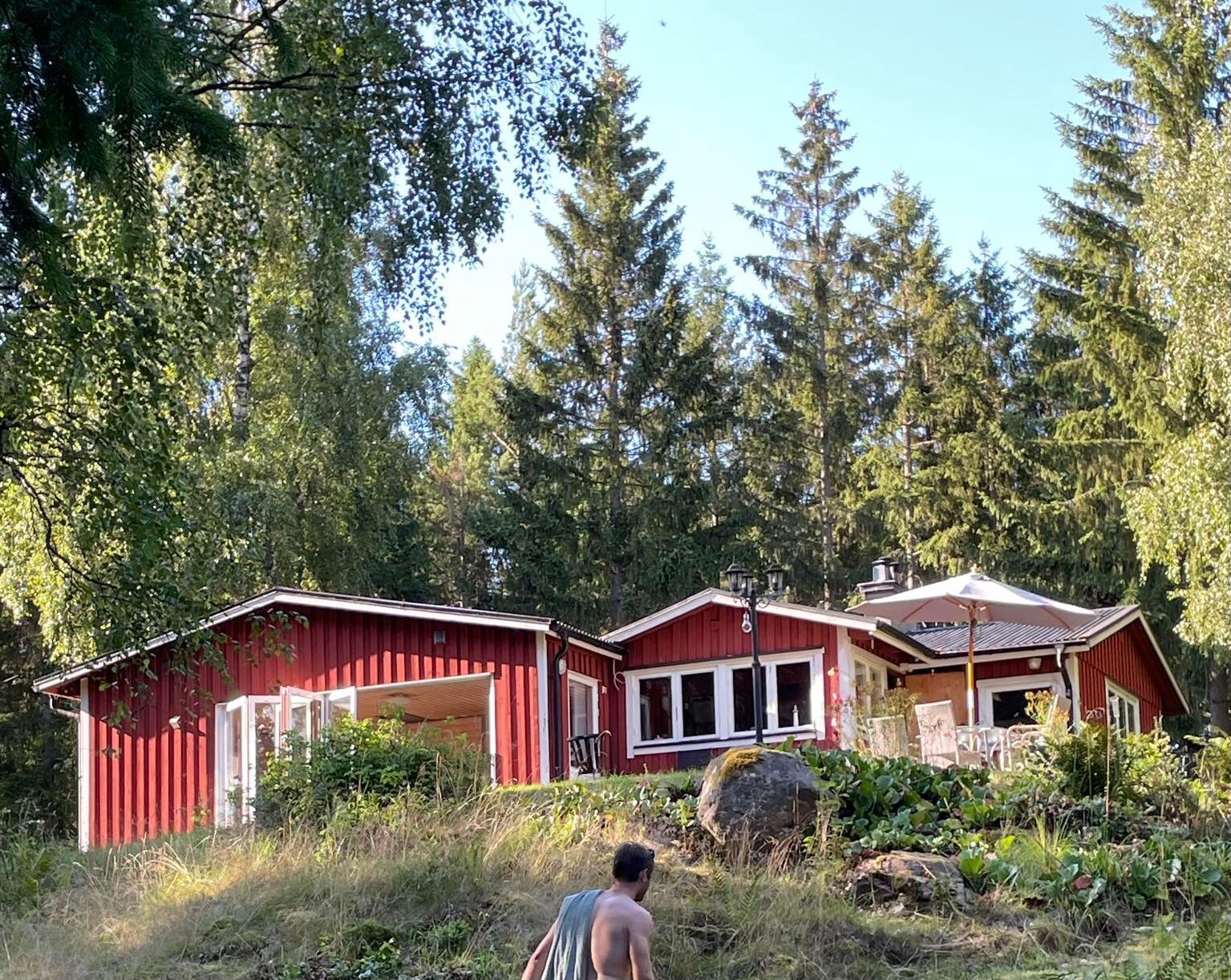 Charmig stuga vid sjön Immeln – för avkoppling