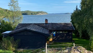 Fin sjöutsikt vid Dalbystrand