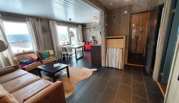 Ski in/out i Kittelfjäll med magisk utsikt