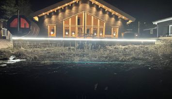 Fint hus med härlig utsikt över backarna