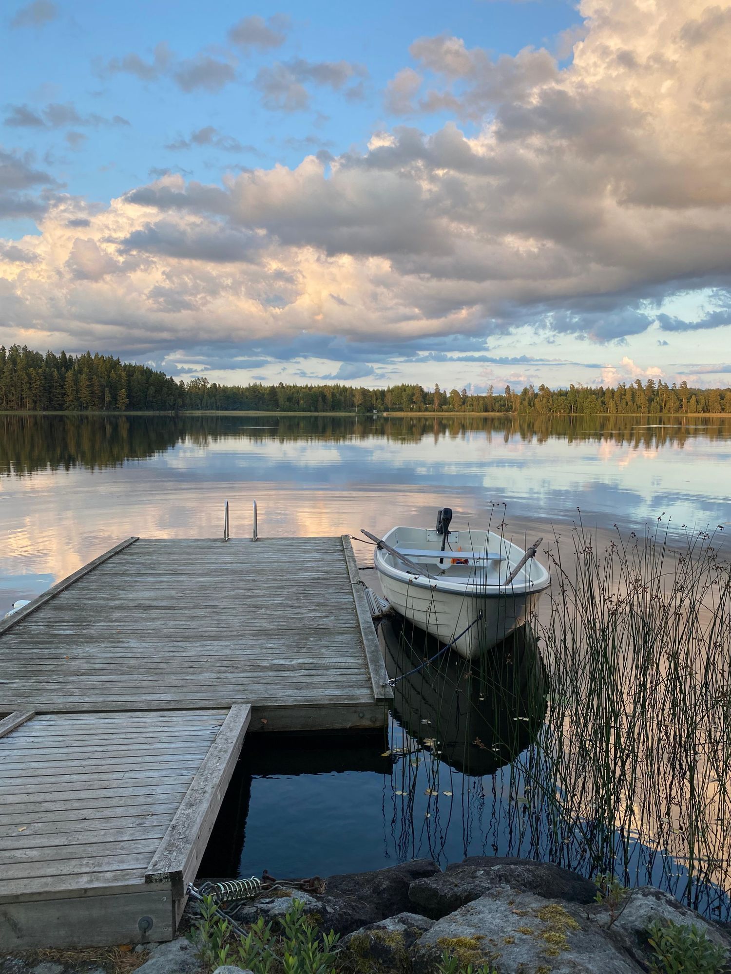 Vackert sjöläge - egen park, strand, brygga & båt – bild 6 av 19