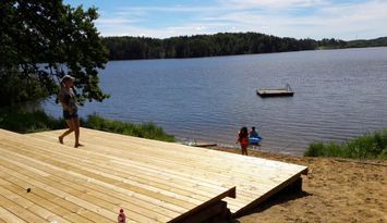 Lake House; Koppla av i naturen, djurvänligt