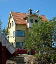 Hus vid havet i Bohuslän
