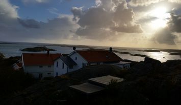 Hus med havsutsikt