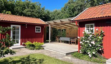 Stuga i Strandbaden nära Kullen och Höganäs