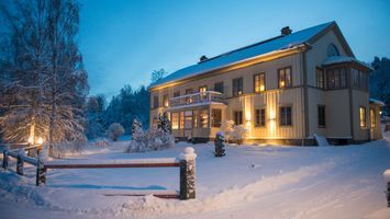 A 125m² dwelling, Lôkes Hälsingegård in Järvsö