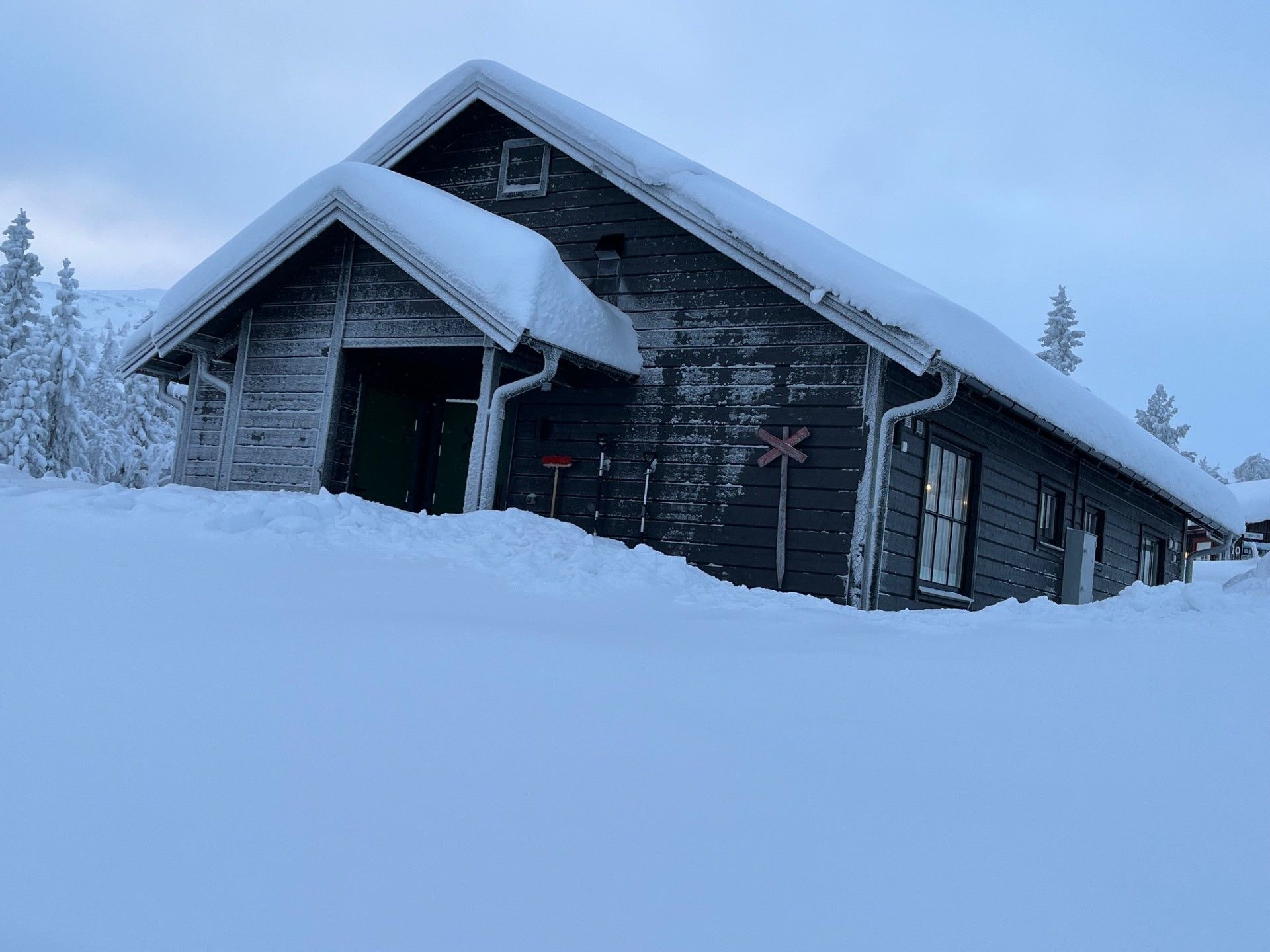 Storhogna nära hotellet, backar o längdspår – bild 2 av 16