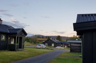 Ljus och fin stuga i Duved med braskamin och bastu
