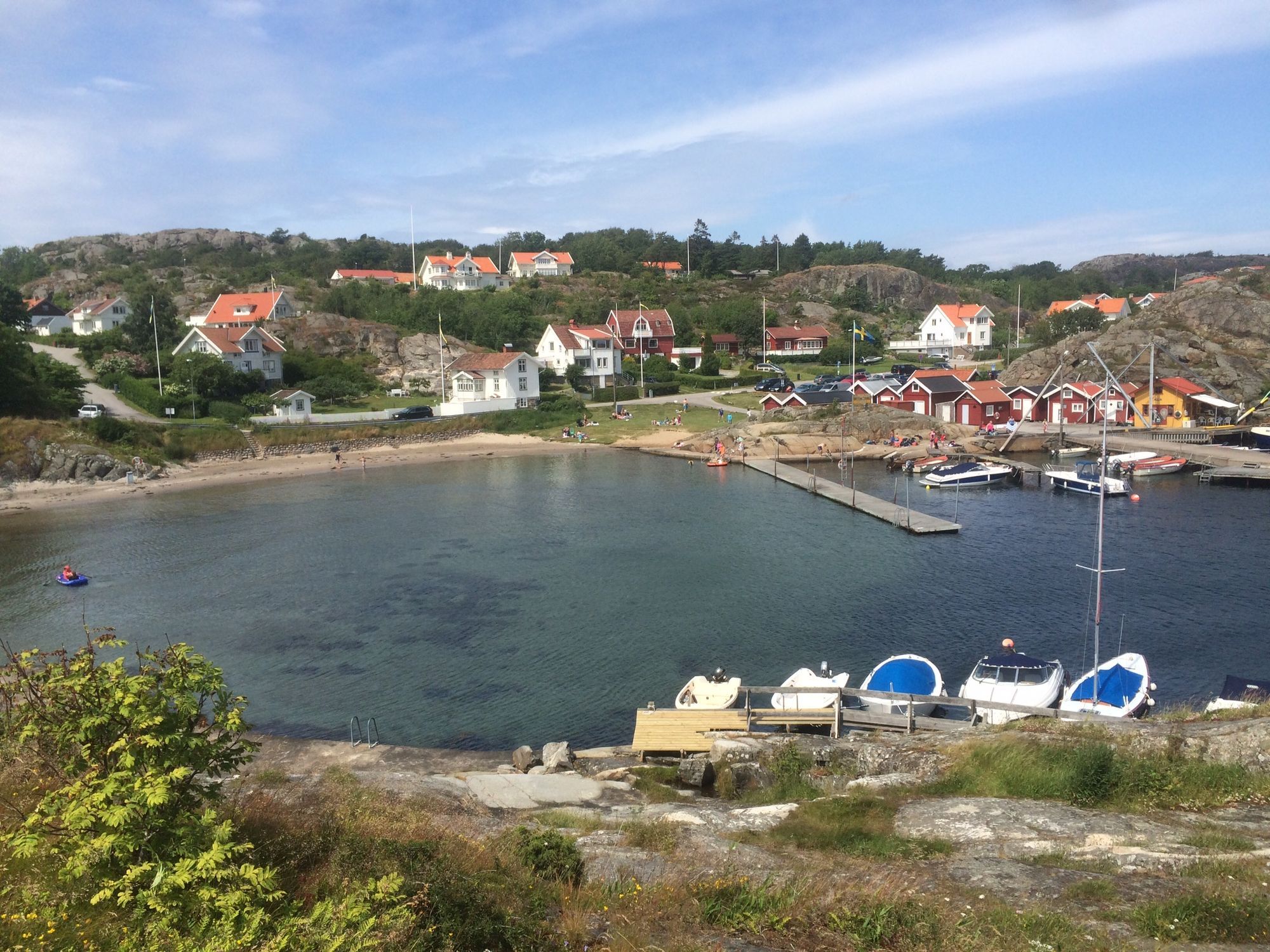Lägenhet nära Tjörns bästa badplats