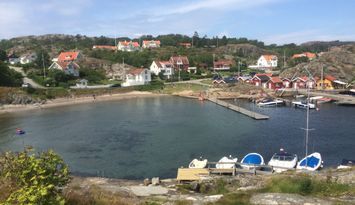 Lägenhet nära Tjörns bästa badplats