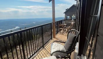 Högst upp på Branäsberget!