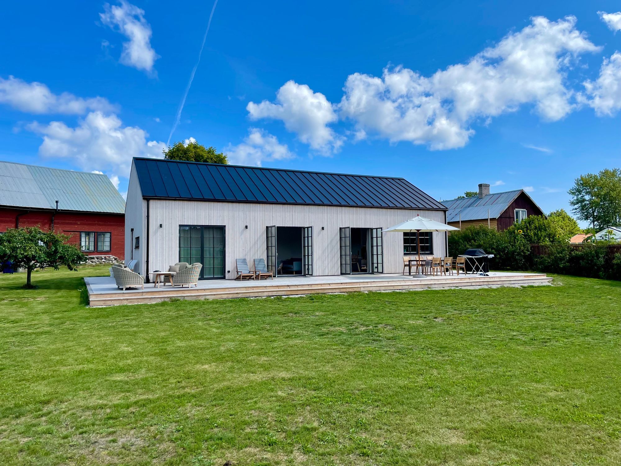 Modernt sommarhus i hjärtat av Ljugarn, Gotland