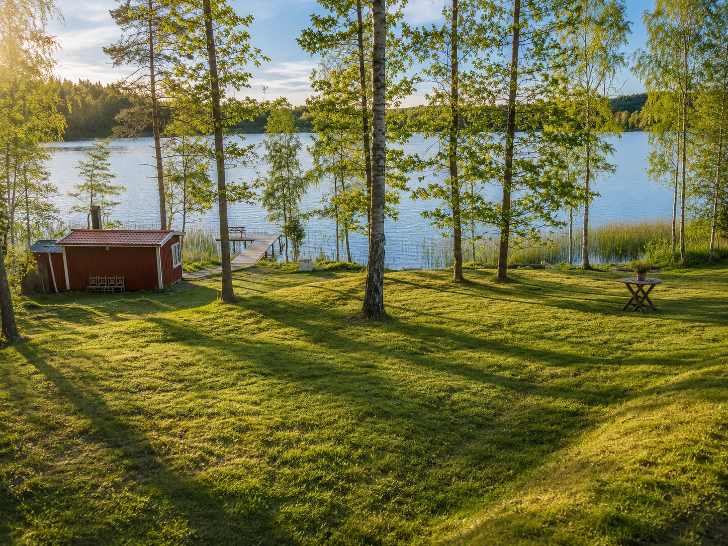 Hus med själ & charm. Egen strand, brygga, båt. – bild 6 av 22