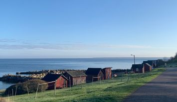 Fint boende vid fantastiska Hallshuk