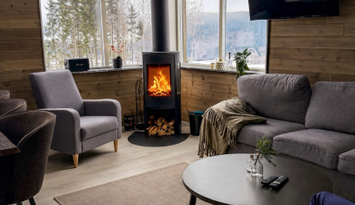 Branäs | Nybyggd, bastu & närmast backen