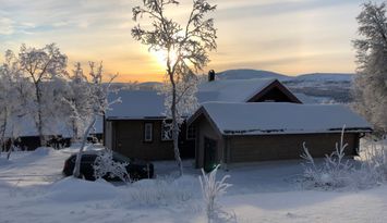 Bruksvallarna nära trädgränsen med milsvid utsikt