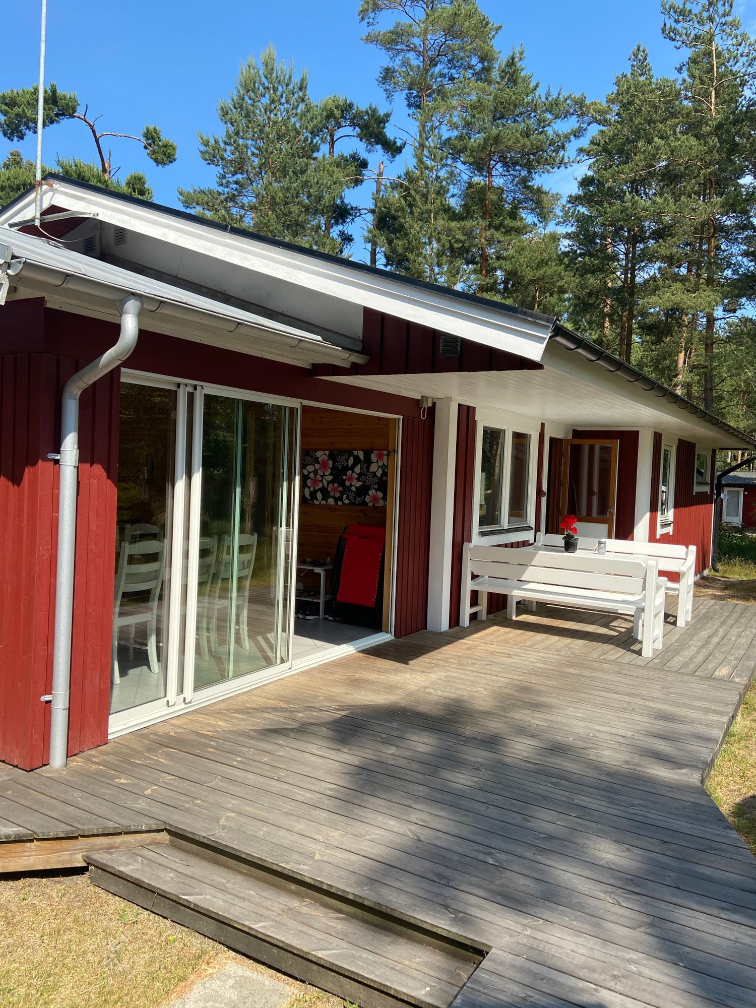 Stuga nära strand och hav i Yngsjö (Åhus)