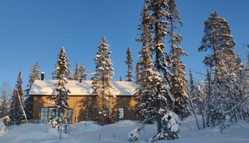 Härligt fjällhus på Solsidan i Storhogna