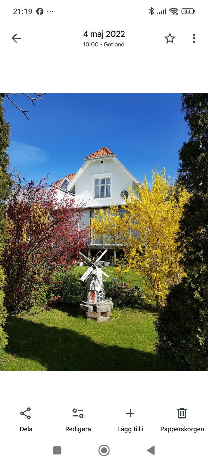 Visby C Öster. VILLA-LÄGENHET på stor tomt – bild 10 av 11