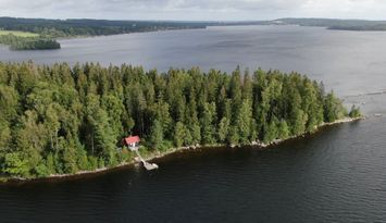 Eigene Insel, einzigartiges Häuschen inkl. Boot