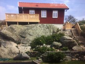 Small newly built cottage by the sea