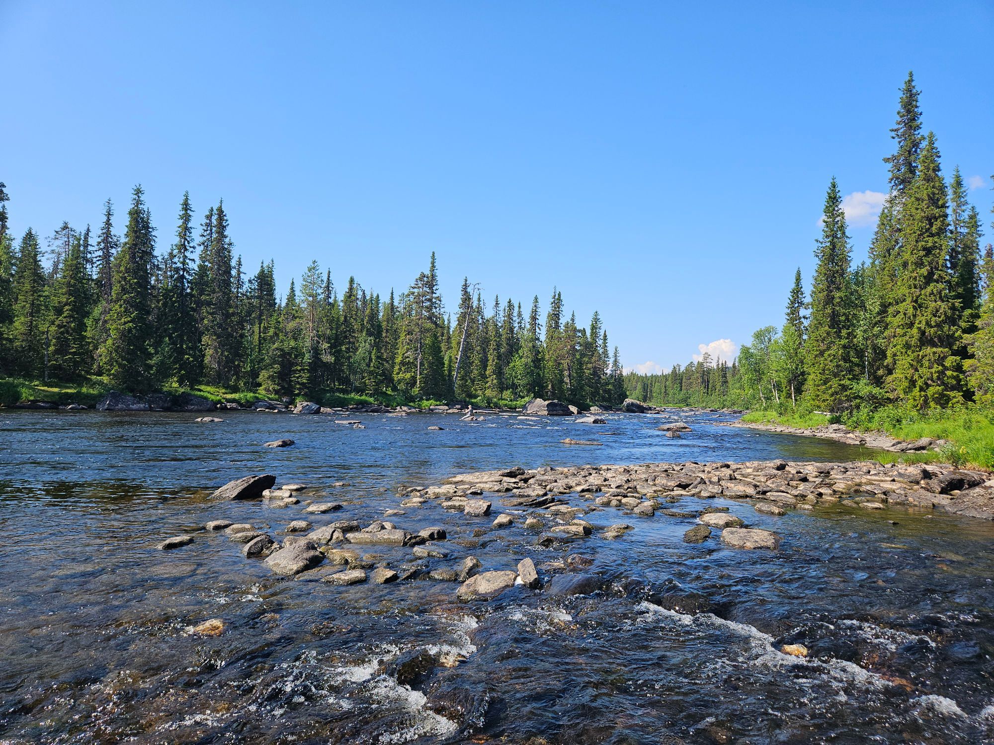 Jukta Lodge. Nybyggd timrat stuga i Juktådalen – bild 14 av 20