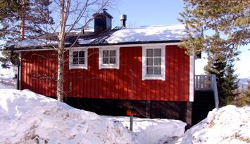 Mysig 4-bäddsstuga i skidområde Långberget, Branäs