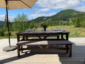 Sommar i Åre Sadeln med kvällssol