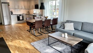 Ljus modern lägenhet i Storhogna