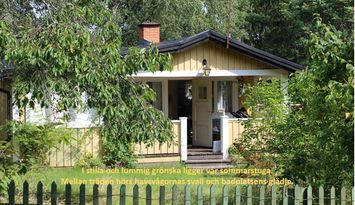 Stuga med härligt läge vid Årsta Havsbad.