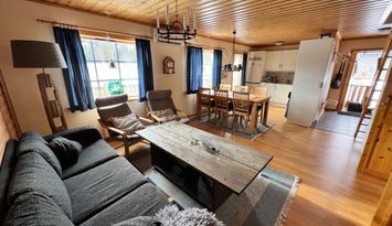 Hemtrevlig stuga i Lindvallen/Gubbmyren