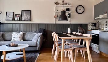 Tegefjäll nära sittlift och barnbacke